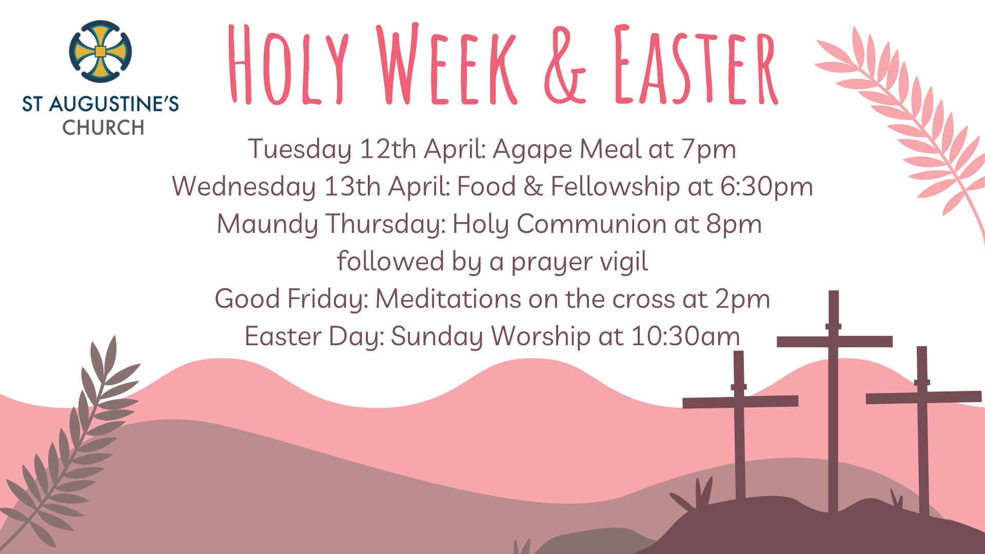 Holy Week and Easter 2022 new